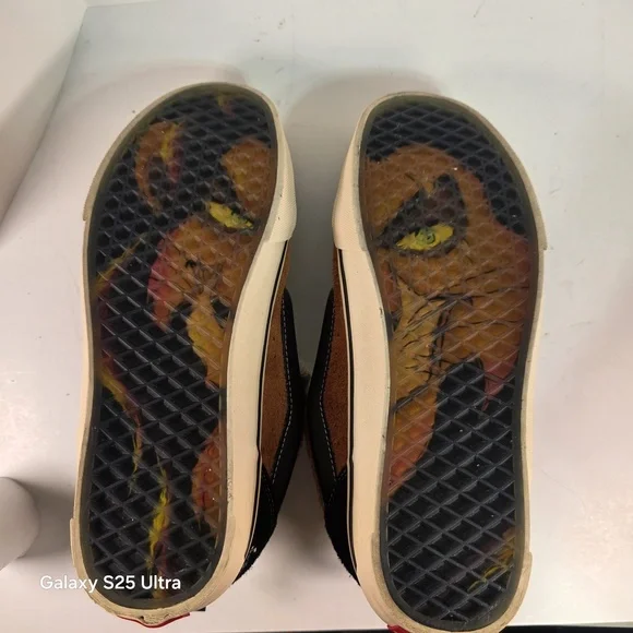Vans‎ X Disney Knu Skool Skar 100 Anniversary Scrapbook Fashion Shoe Size 10